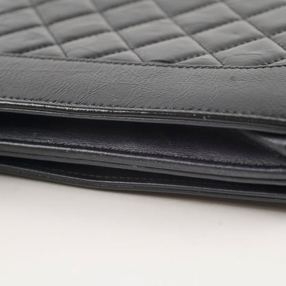 Chanel Calfskin Wallet on Chain WOC Black
