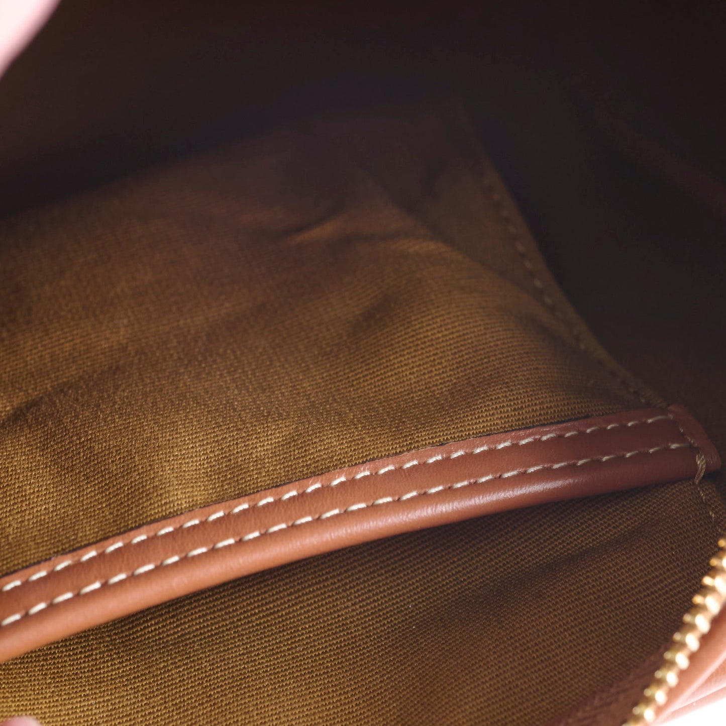 Celine Boston Small Triomphe Beige/Tan