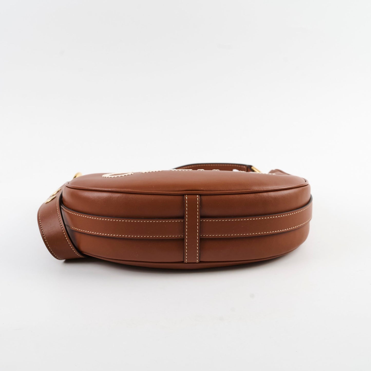 Celine Medium Ava Strap Bag in Smooth Calfskin Tan