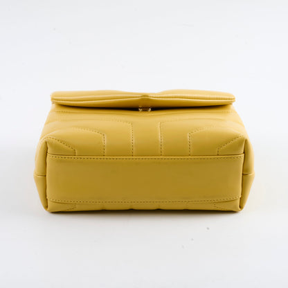 Saint Laurent Toy Lou Mustard Yellow