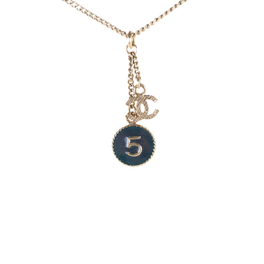 Chanel No.5 Coco Mark Necklace Costume Jewellery