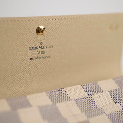 Louis Vuitton Sarah Wallet Damier Azur