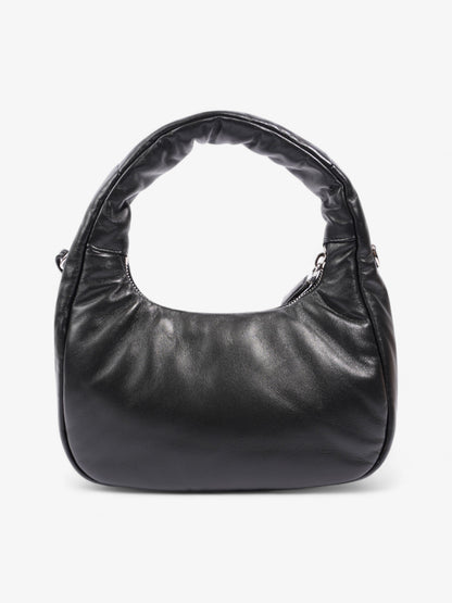 Prada Soft Padded Shoulder Bag Black Nappa Leather