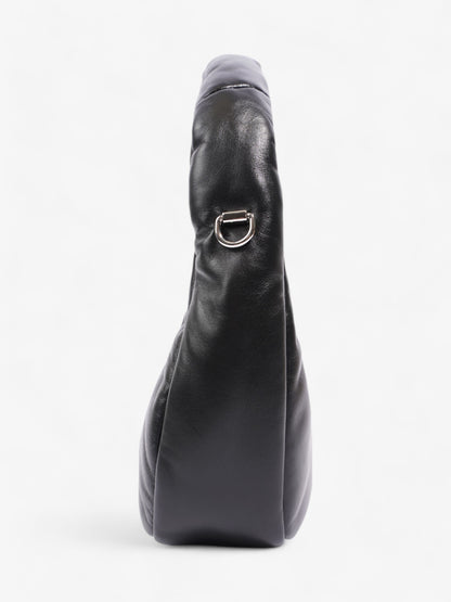 Prada Soft Padded Shoulder Bag Black Nappa Leather