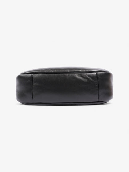 Prada Soft Padded Shoulder Bag Black Nappa Leather