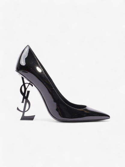 Saint Laurent Opyum Heels 110 Black Patent Leather EU 37 UK 4