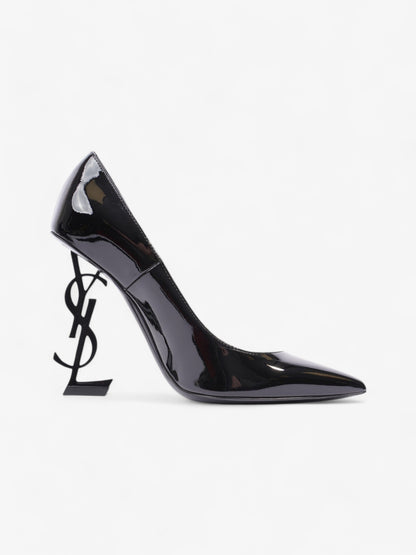 Saint Laurent Opyum Heels 110 Black Patent Leather EU 37 UK 4