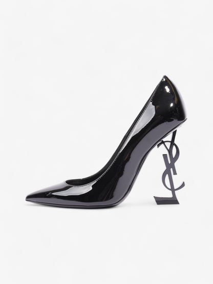 Saint Laurent Opyum Heels 110 Black Patent Leather EU 37 UK 4