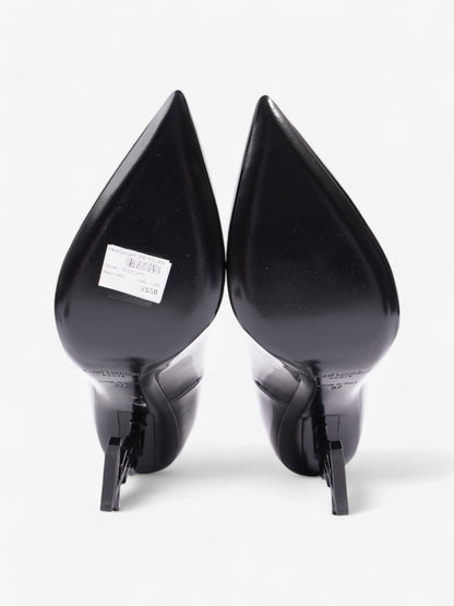 Saint Laurent Opyum Heels 110 Black Patent Leather EU 37 UK 4