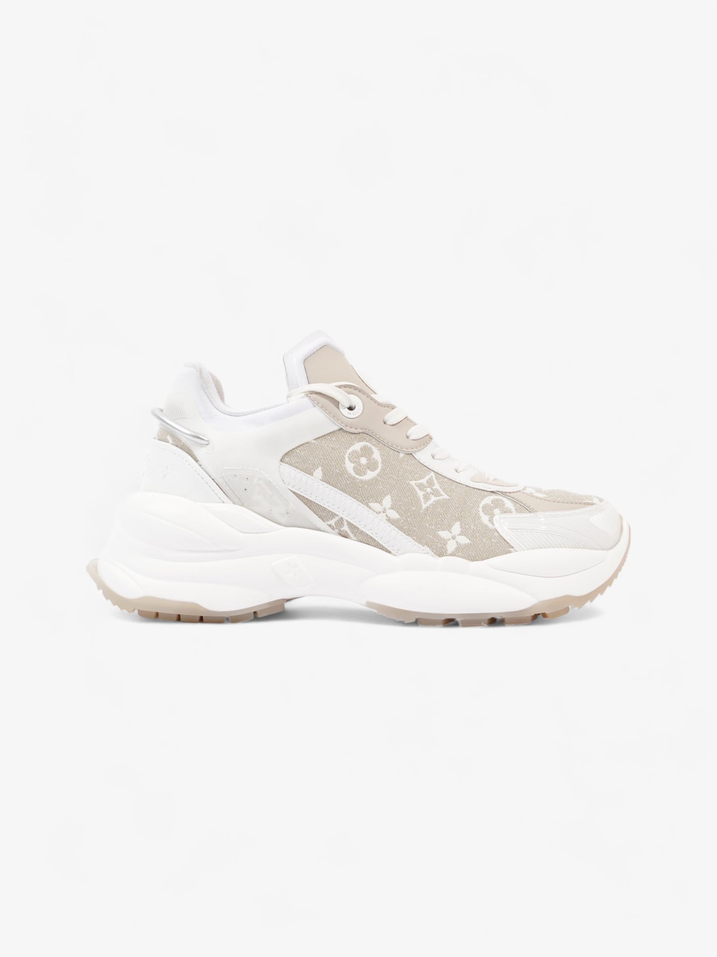 Louis Vuitton Run 55 Ivory / White Mesh EU 39 UK 6