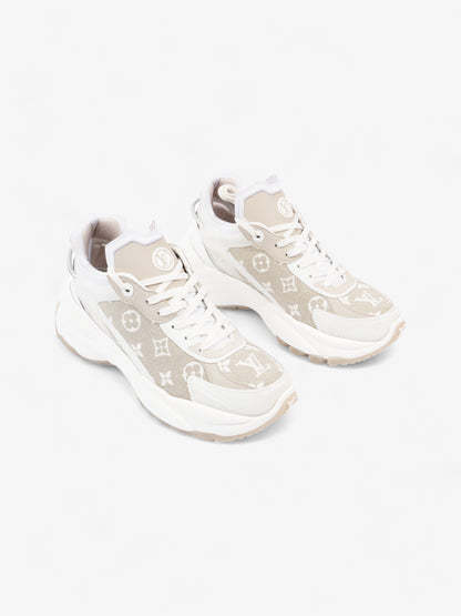 Louis Vuitton Run 55 Ivory / White Mesh EU 39 UK 6