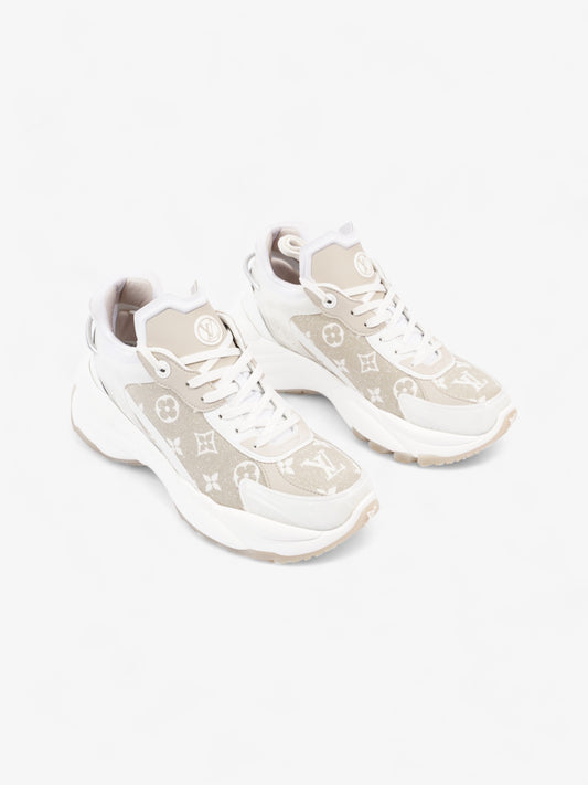 Louis Vuitton Run 55 Ivory / White Mesh EU 39 UK 6