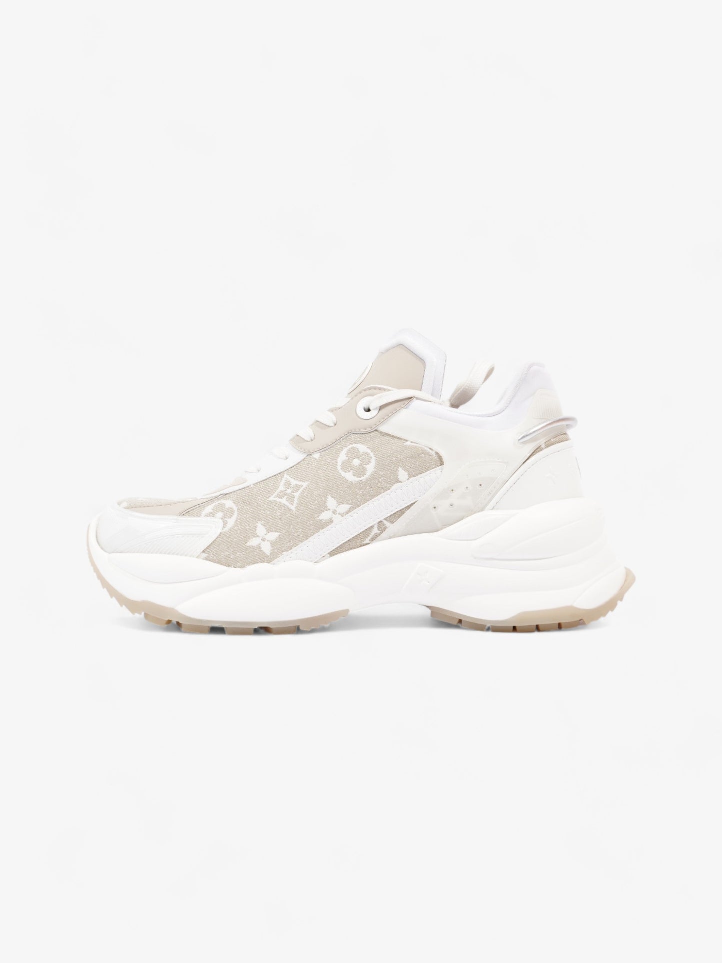 Louis Vuitton Run 55 Ivory / White Mesh EU 39 UK 6