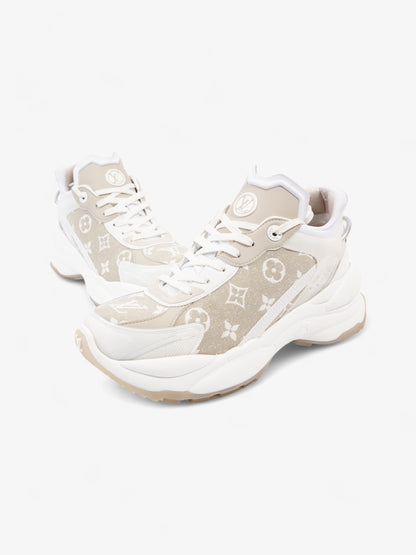 Louis Vuitton Run 55 Ivory / White Mesh EU 39 UK 6