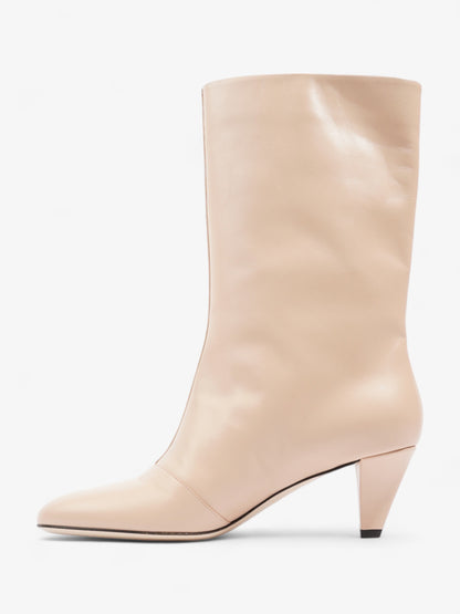 Fendi Fendi FF Caligula BooTS 60 Nude Leather EU 39 UK 6