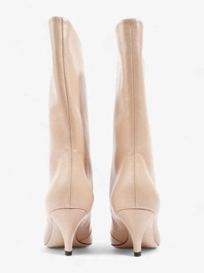 Fendi Fendi FF Caligula BooTS 60 Nude Leather EU 39 UK 6