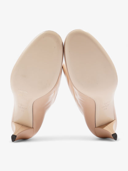 Fendi Fendi FF Caligula BooTS 60 Nude Leather EU 39 UK 6