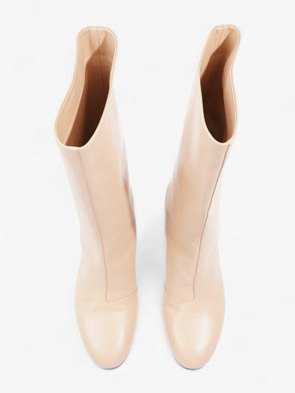 Fendi Fendi FF Caligula BooTS 60 Nude Leather EU 39 UK 6