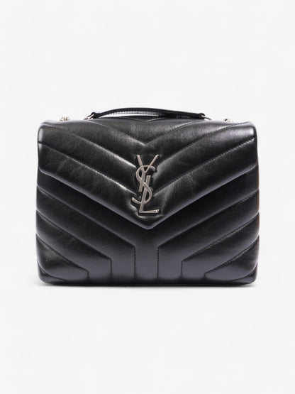 Saint Laurent Lou Lou Black Lambskin Leather Small