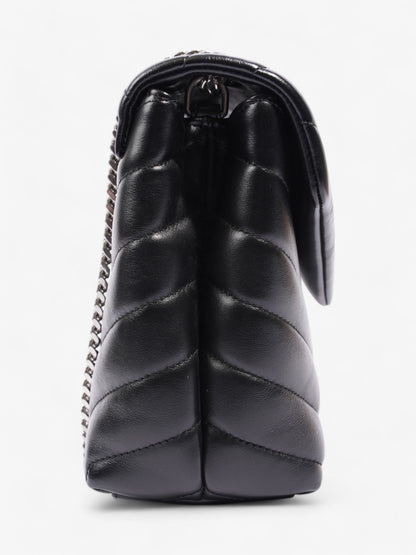 Saint Laurent Lou Lou Black Lambskin Leather Small