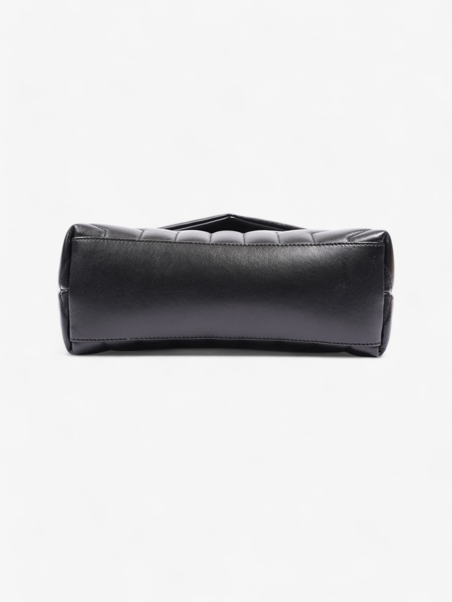 Saint Laurent Lou Lou Black Lambskin Leather Small