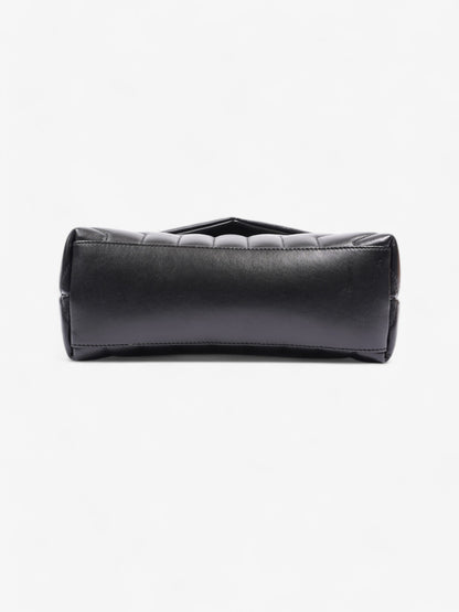 Saint Laurent Lou Lou Black Lambskin Leather Small