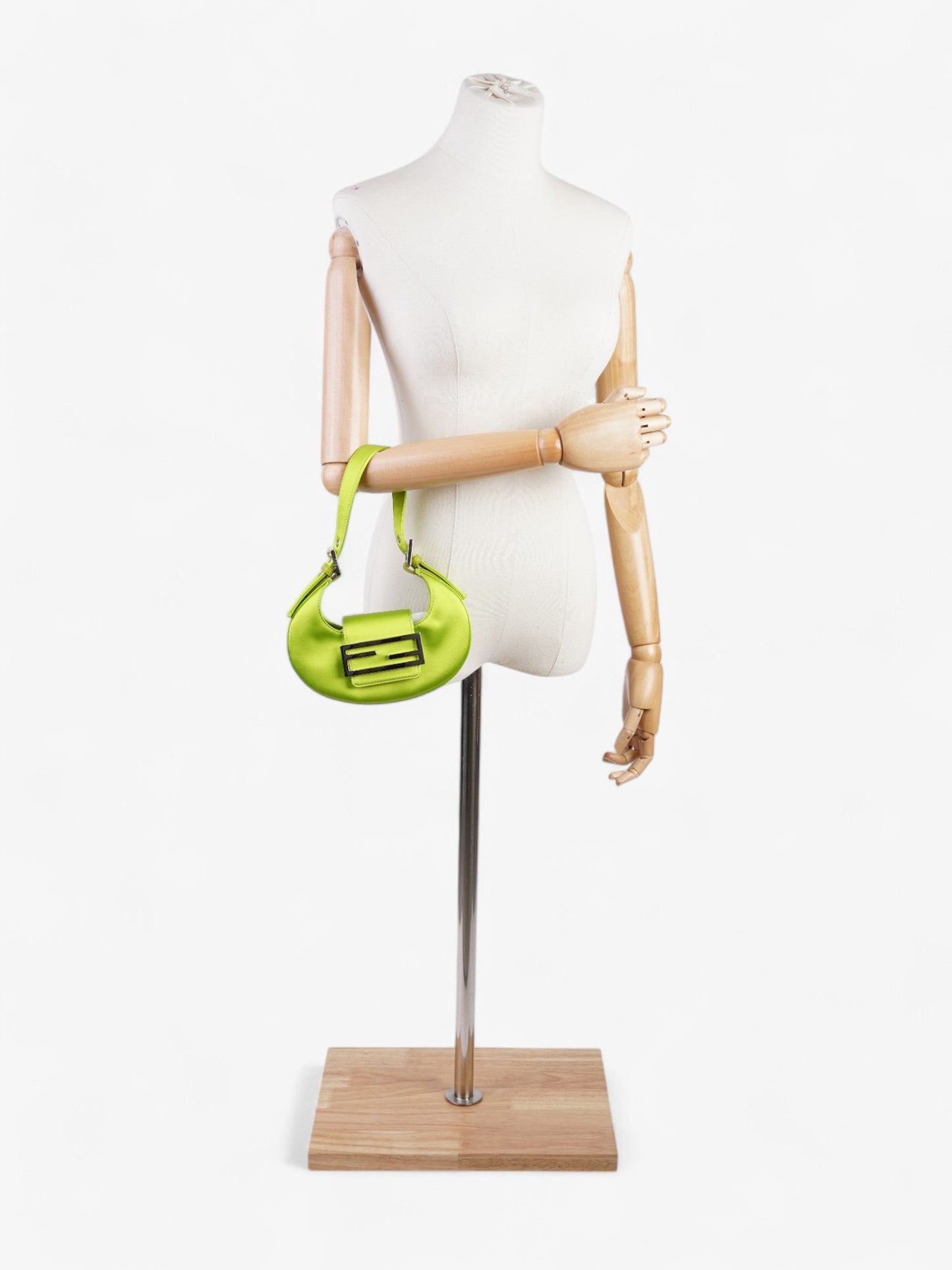 Fendi Cookie Bag Wasabi Fabric Mini