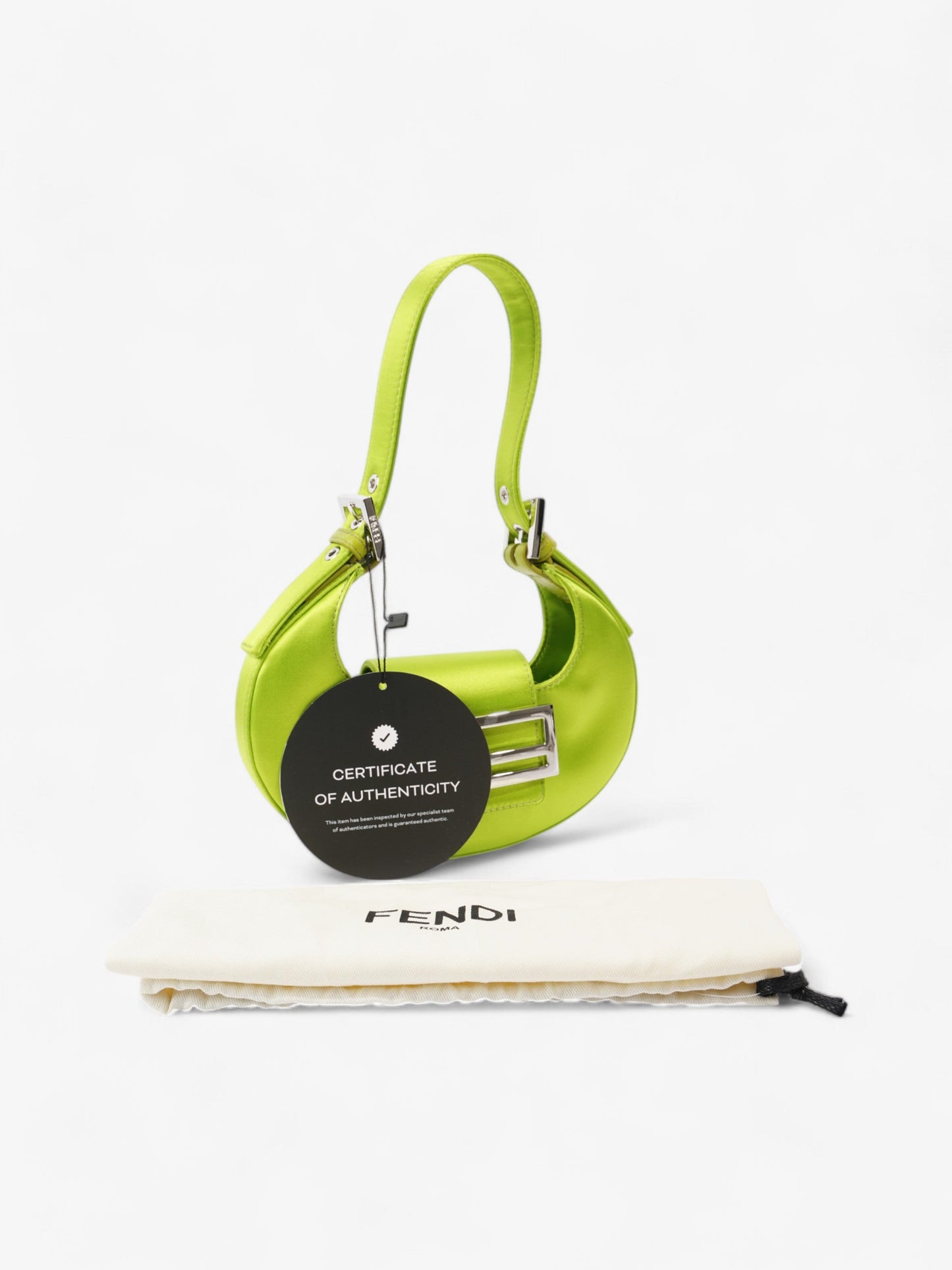 Fendi Cookie Bag Wasabi Fabric Mini