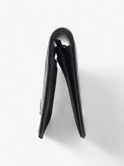 Chanel Boy Wallet Black Lambskin Leather