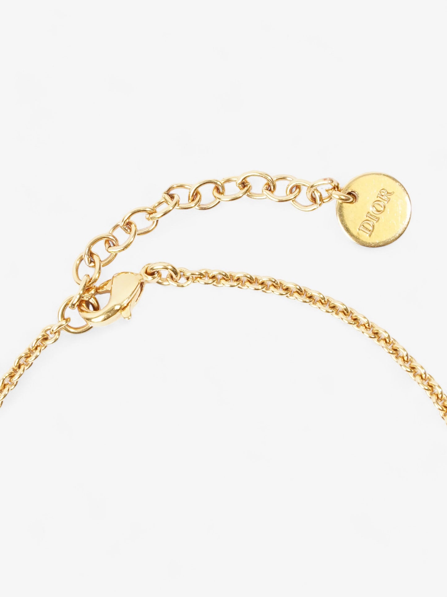 Christian Dior Petite CD Bracelet Gold Gold Plated