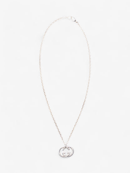 Gucci Interlocking G Necklace Silver Silver Sterling