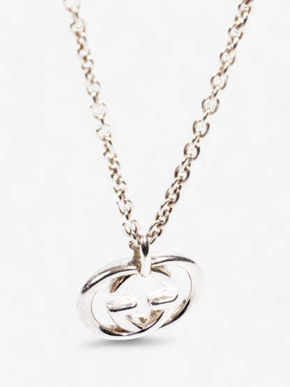 Gucci Interlocking G Necklace Silver Silver Sterling