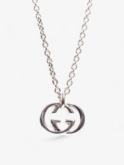 Gucci Interlocking G Necklace Silver Silver Sterling