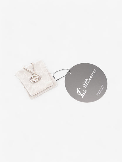 Gucci Interlocking G Necklace Silver Silver Sterling