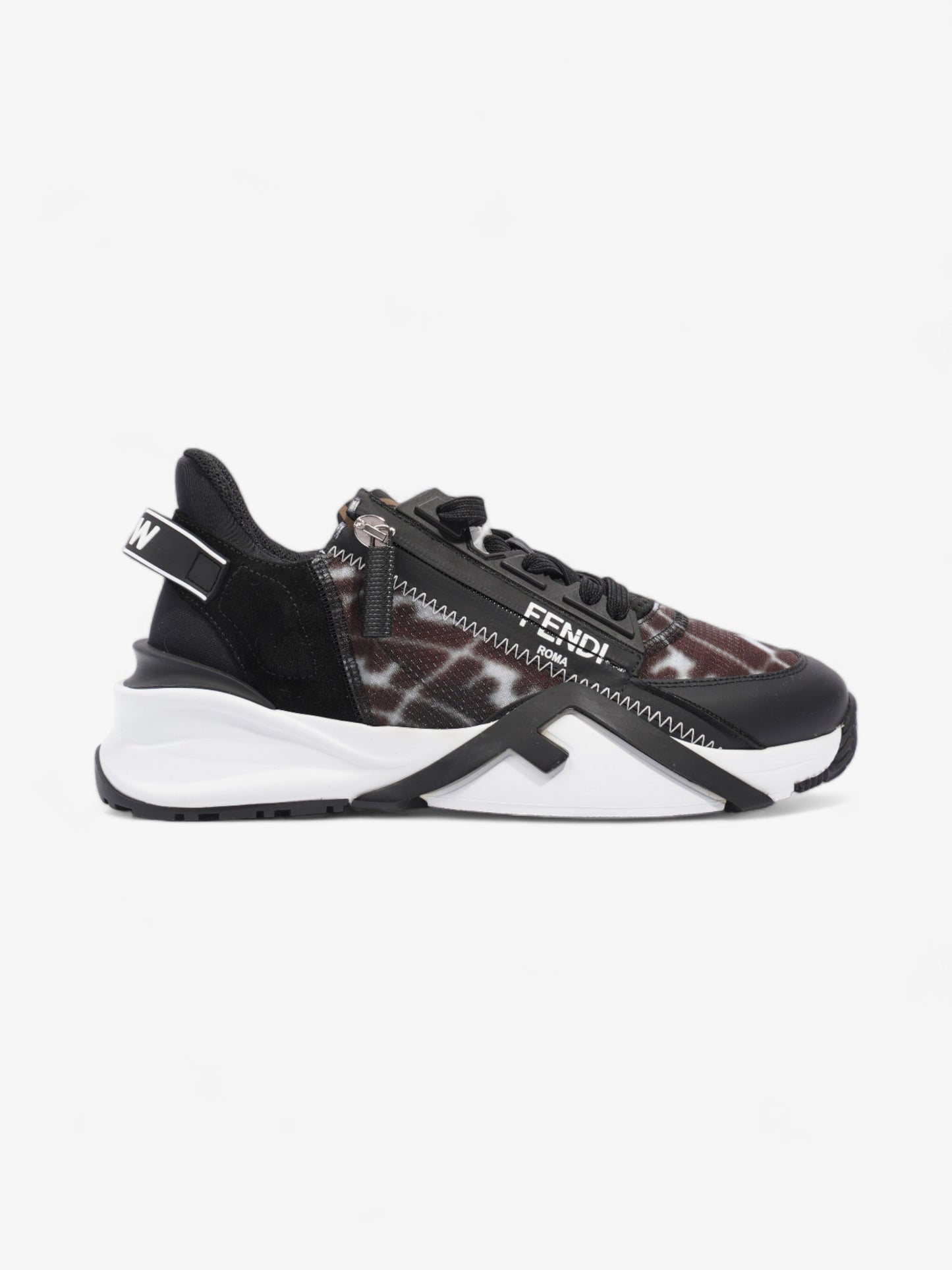 Fendi Fendi Flow Black / Brown Nylon EU 37 UK 4