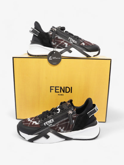 Fendi Fendi Flow Black / Brown Nylon EU 37 UK 4