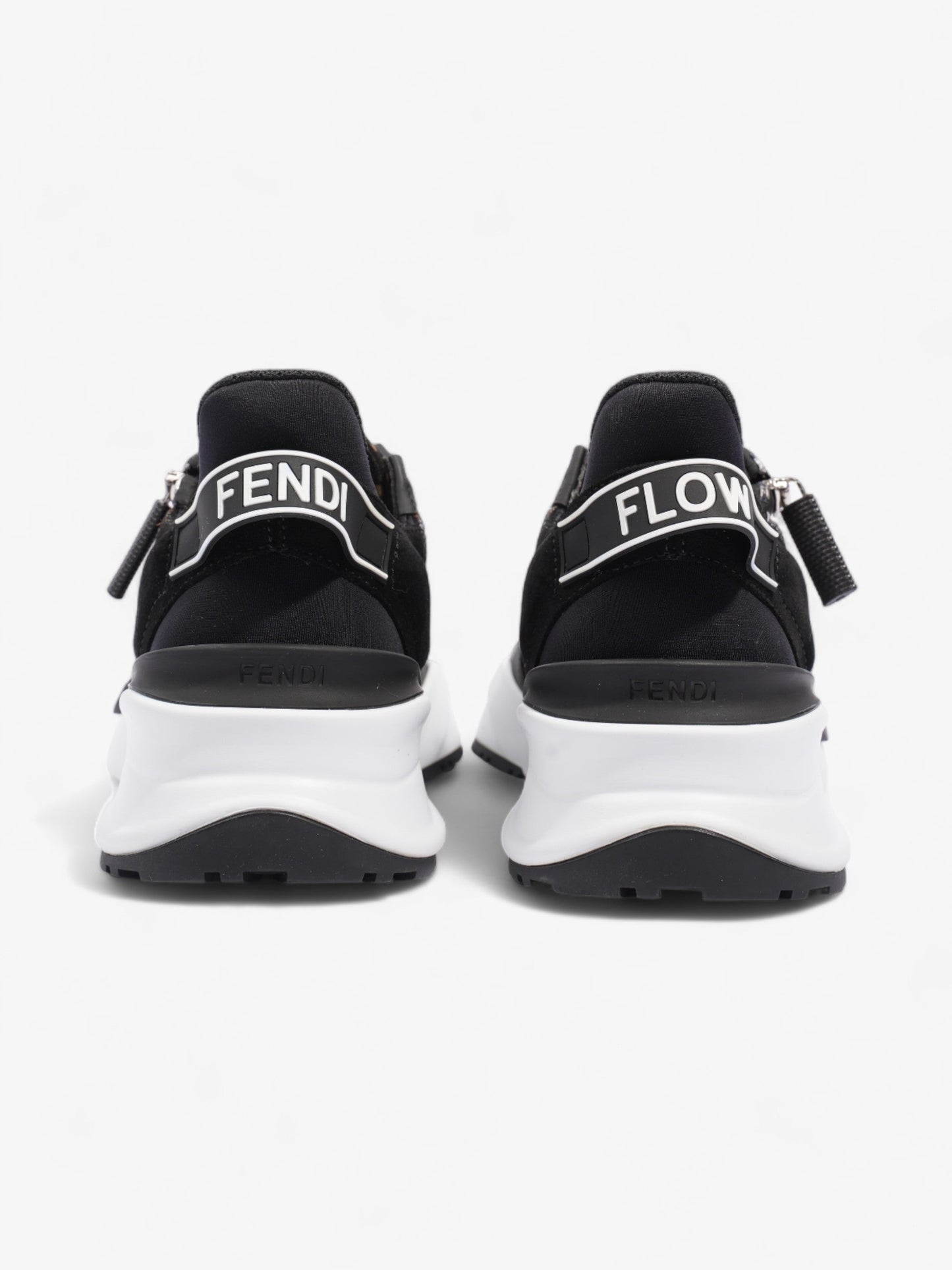 Fendi Fendi Flow Black / Brown Nylon EU 37 UK 4