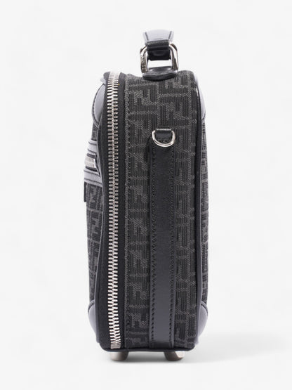 Fendi Trolley Bag Black Canvas Mini