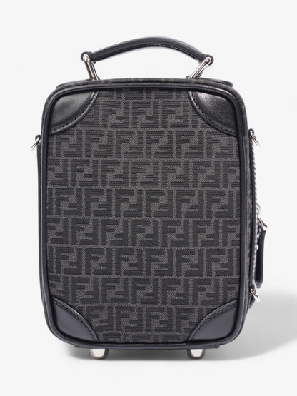 Fendi Trolley Bag Black Canvas Mini