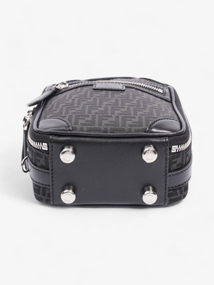 Fendi Trolley Bag Black Canvas Mini