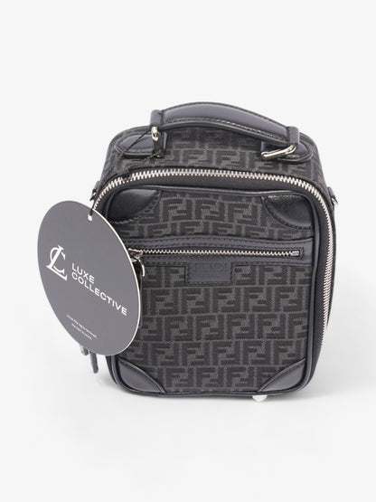 Fendi Trolley Bag Black Canvas Mini