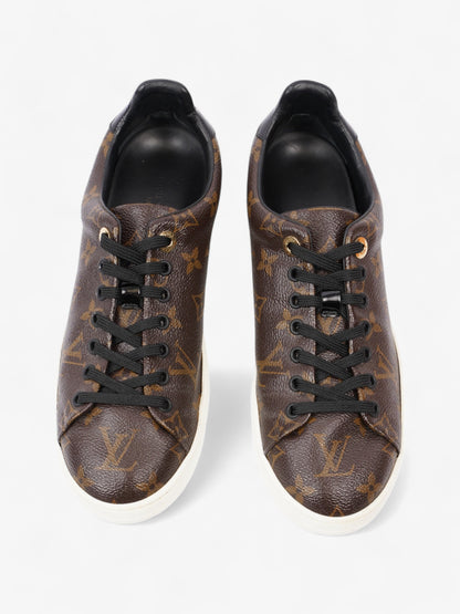Louis Vuitton Frontrow Sneakers Monogram / Black Coated Canvas EU 39 UK 6