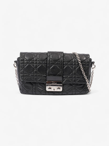 Christian Dior New Lock Black Lambskin Leather