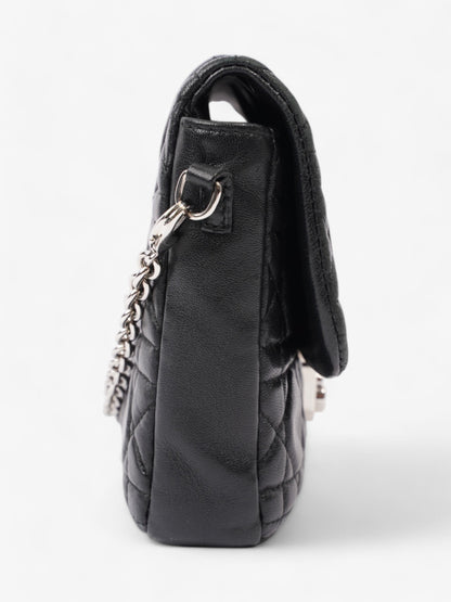 Christian Dior New Lock Black Lambskin Leather