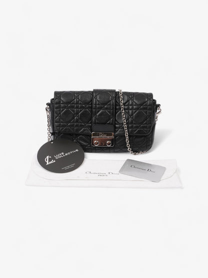 Christian Dior New Lock Black Lambskin Leather