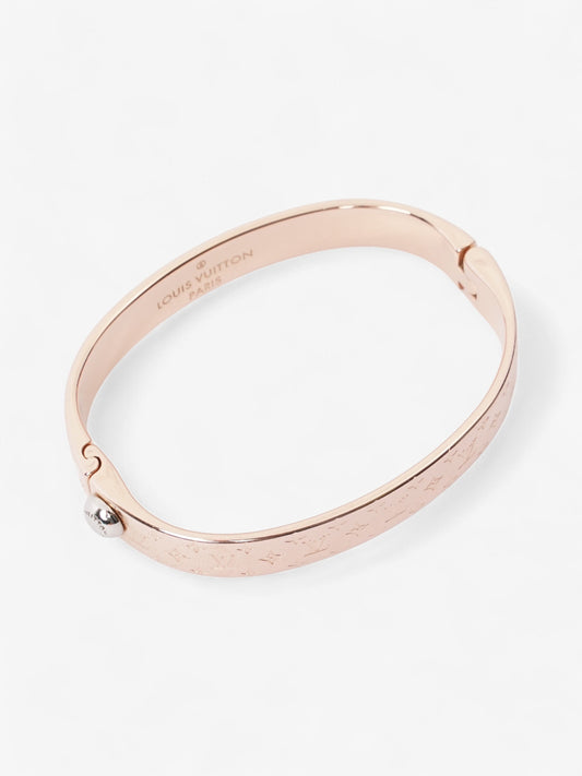 Louis Vuitton Nanogram Bracelet Rose Gold Base Metal S