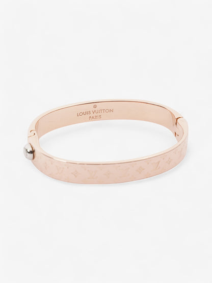 Louis Vuitton Nanogram Bracelet Rose Gold Base Metal S