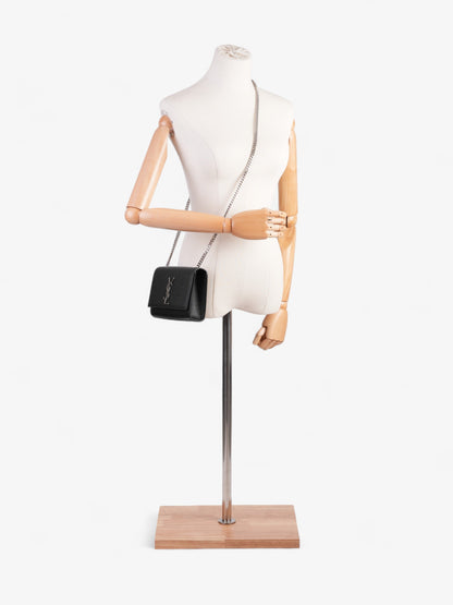 Saint Laurent Kate Black Leather Small