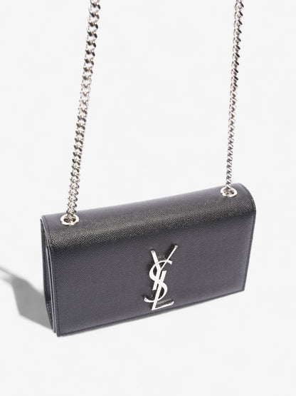 Saint Laurent Kate Black Leather Small