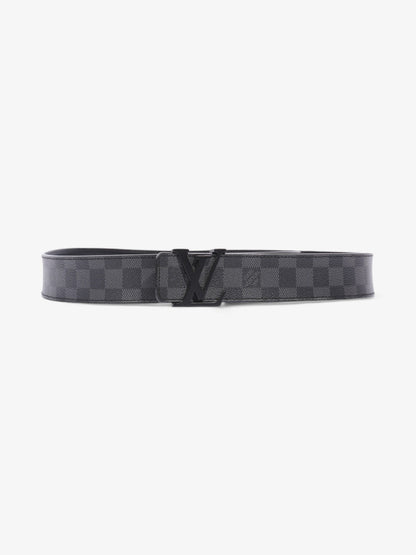 Louis Vuitton LV Initials Belt Damier Graphite Coated Canvas 95cm 38mm